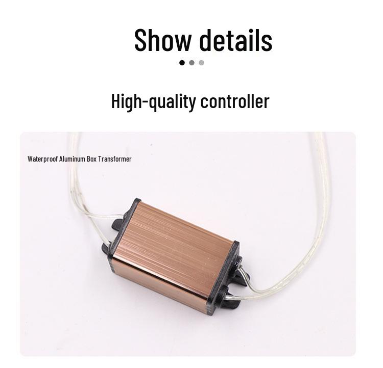 Colorful LED Solar Meteor Shower String Lights for Outdoor Hanging Decoration