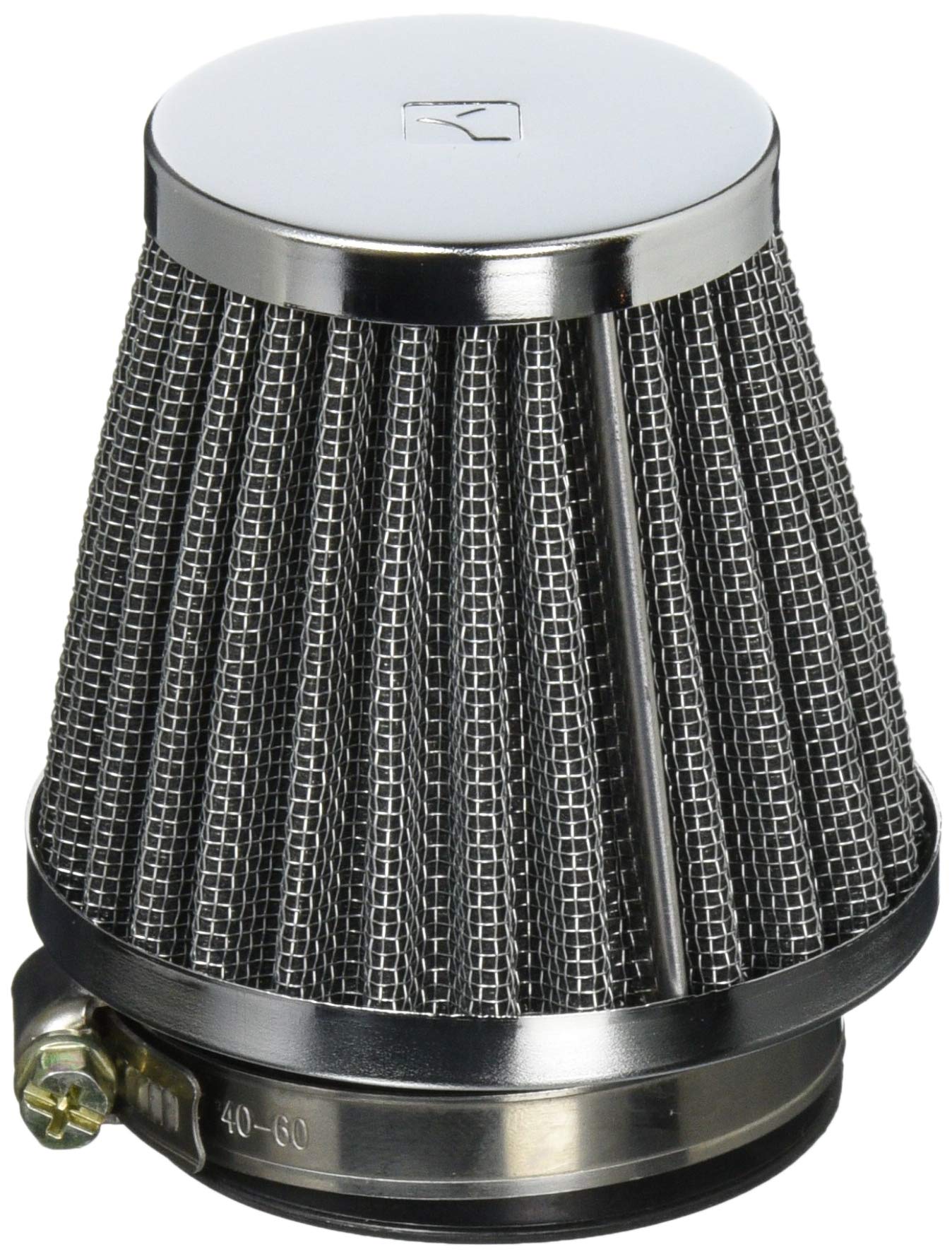 

KITACO 515-0000460 Performance Air Filter for Motorcycles, Diameter 1.8 Inches (46 mm), Straight, Universal, Chrome Plated φ46
