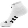 adidas Short Ankle Socks Unisex 3 Pack White HT3445