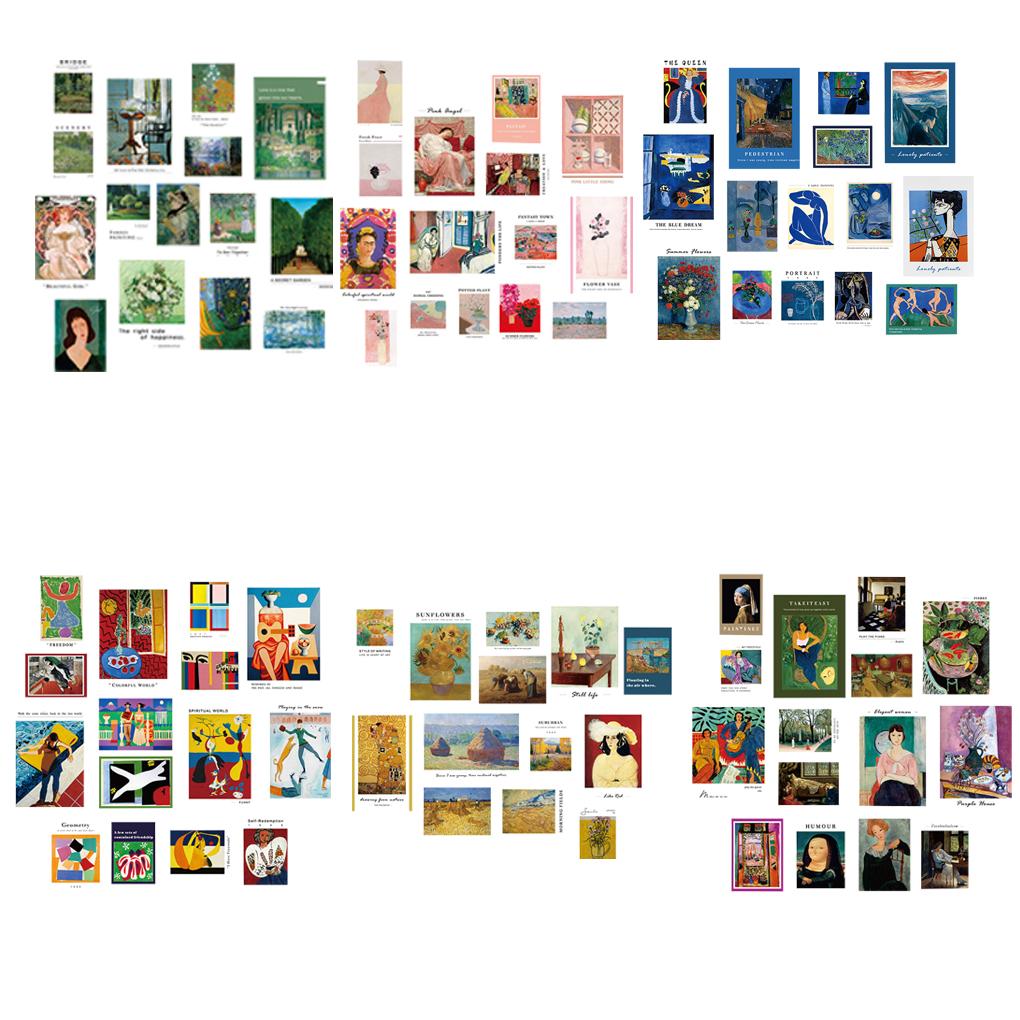 Wall Sticker Art Wall Decal Scrapbooking DIY Poster Card for Home Office Decoration