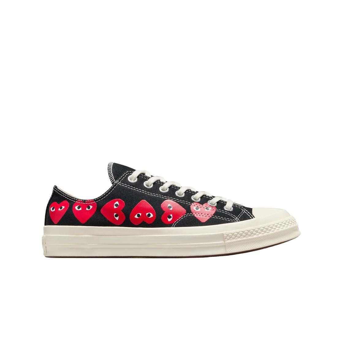 

Converse X Play Comme Des Garcons Chuck 70 Ox Multi Heart Black 305