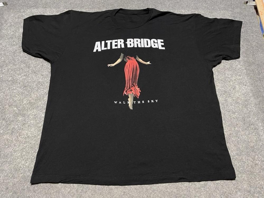 New ALTER BRIDGE WALK THE SKY Black All Size Unisex Shirt FF191 Unisex T-Shirt L