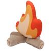 30cm Funny Simulation Bonfire Soft Stuffed Plush Toy Doll Fire Firewood Plush Pillow Outdoor Camping Room Decor Kids Gifts