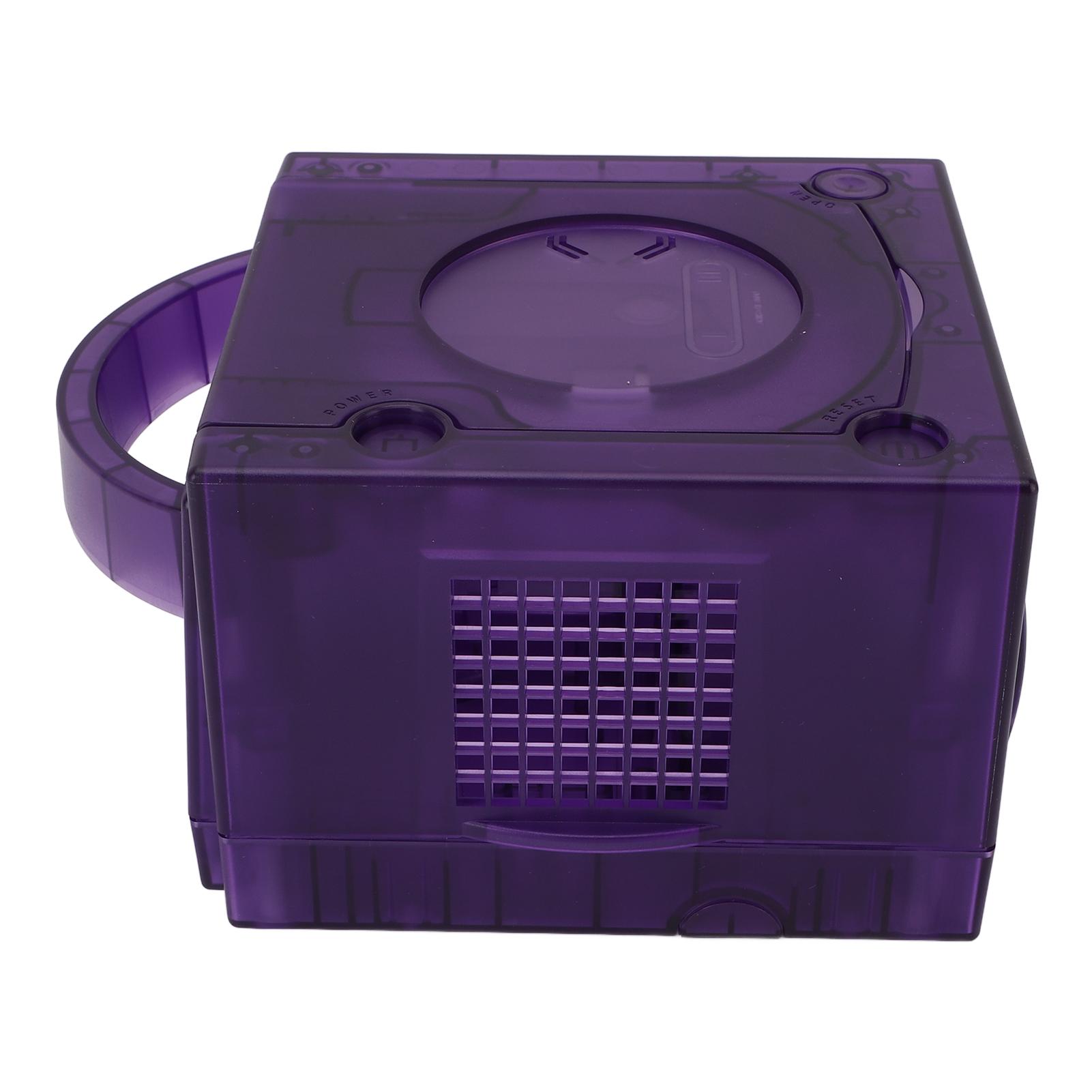 

Game Console Replacement Shell Home ABS Plastic Housing Case Accessories for NGC GC Translucent Purple