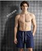 Mens Solid Beach Shorts Summer Casual Cotton Large Size Five Point Pants