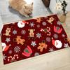Christmas Ornament Carpet Rug Soft Washable Anti Slip Home Living Room Sofa Mats Personalized Christmas Rug