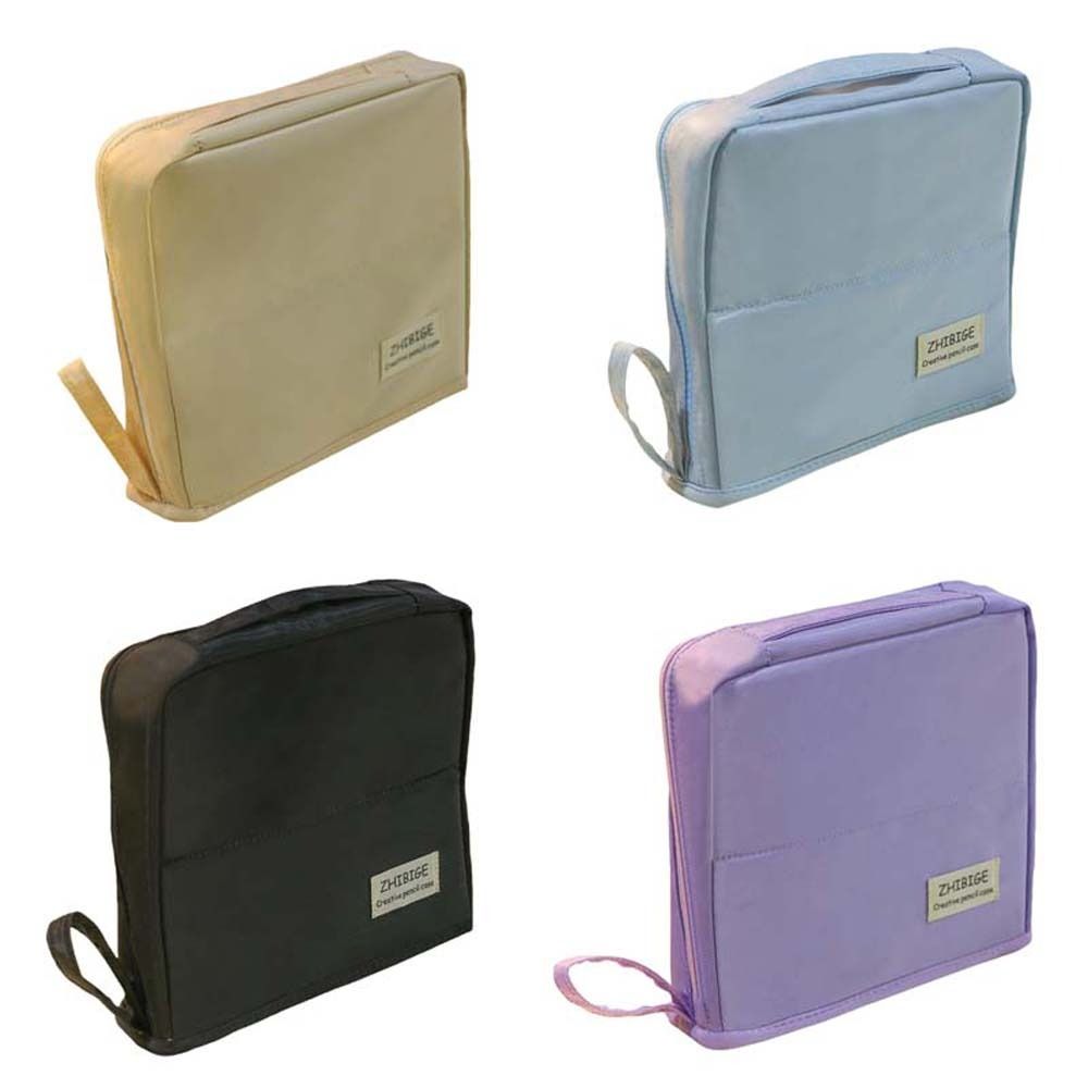 Large Capacity Folding Pencil Case Cosmetics Storage Stationary Holder  Children Gift