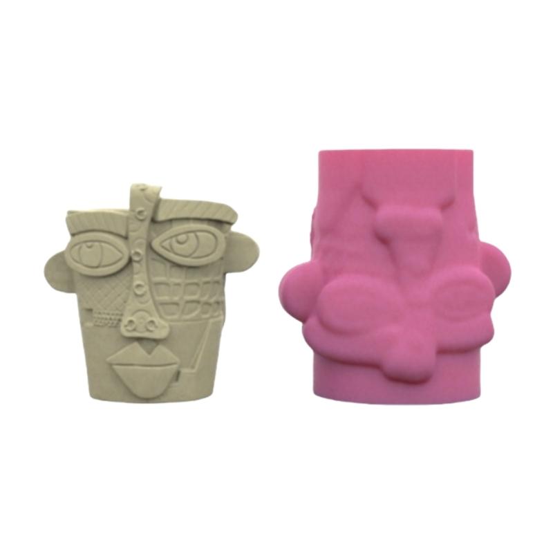 

Creative Merman Tail Planter Sturdy Silicone Mould Reusable Artistic Cement Cast Craft Supplies for Home and Garden 1