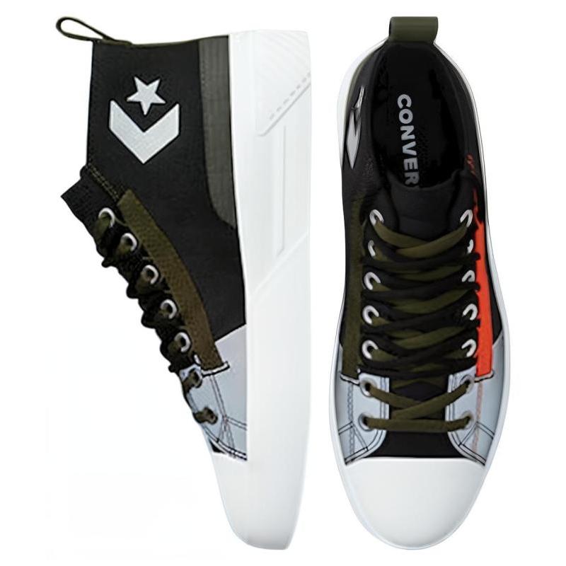 Converse Street Utility Unt1tl3d CS Casual & Comfortable Mid-Top Espadrilles Unisex Black & Green