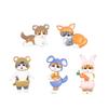 Cute Cat Mofusand Animal Costume Model Ornament Set For Desktop Decoration