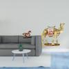 Majestic Horse And Camel Resin Sculpture Figurine Artwork Collectible Ornament for Desk Entrance