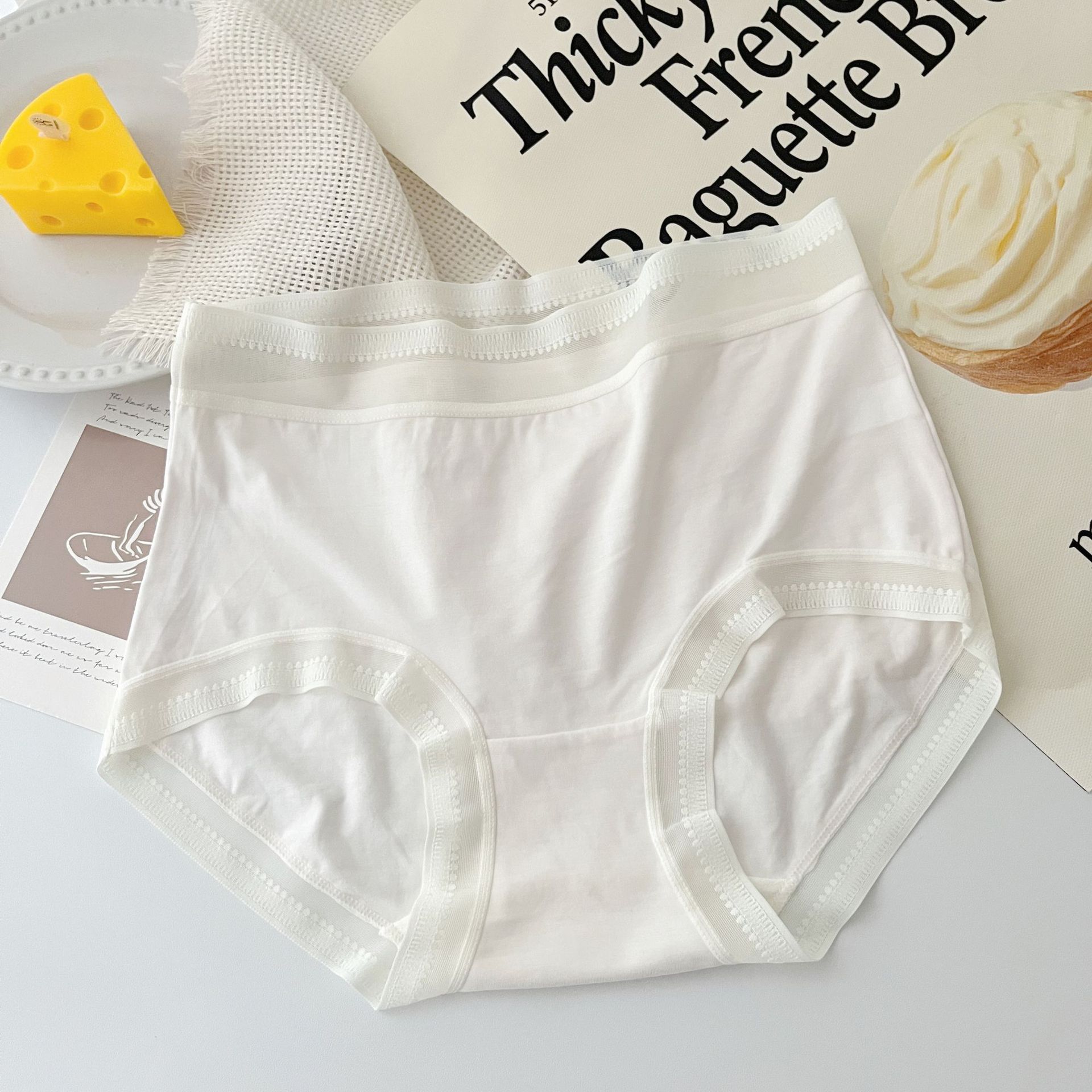 

Модальное нижнее белье Женские бесшовные трусы средней посадки Тонкие трусики Женские удобные для кожи Высокоэластичные трусики-бикини one size светло-розовый