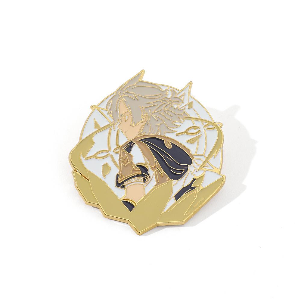 Anime Brooch Badge Cartoon Character Pendant Accessories