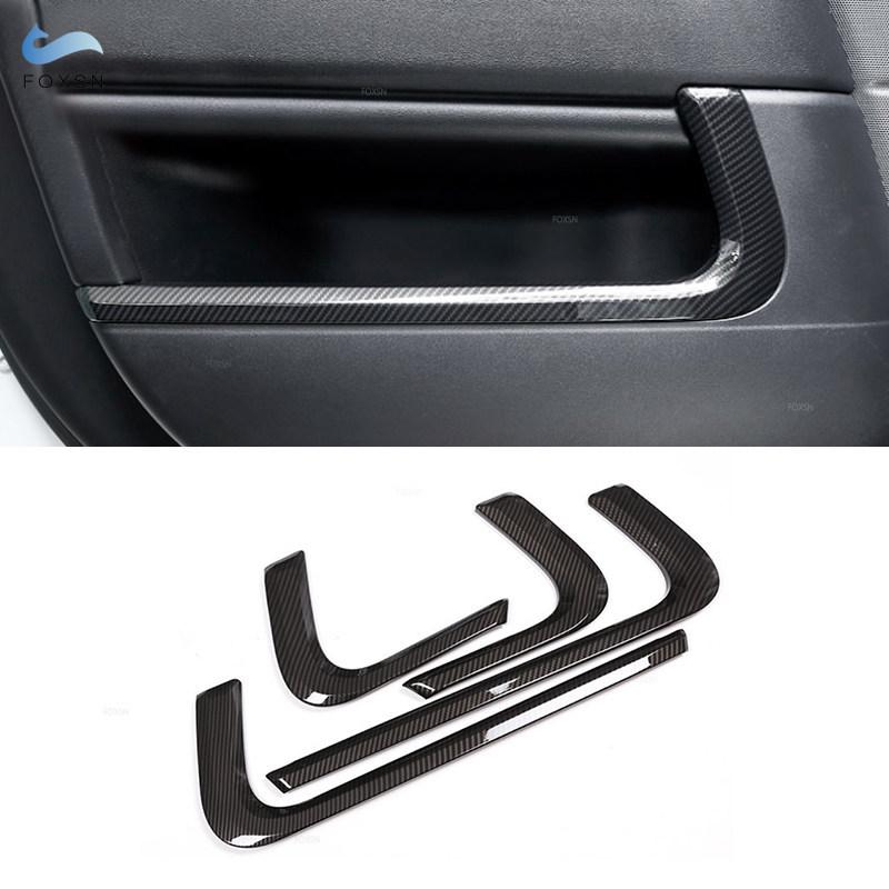 

For Range Rover Sport 2014 2015 2016 2017 2018 ABS Carbon Fiber Texture Interior Door Panel Decor Strip Trim