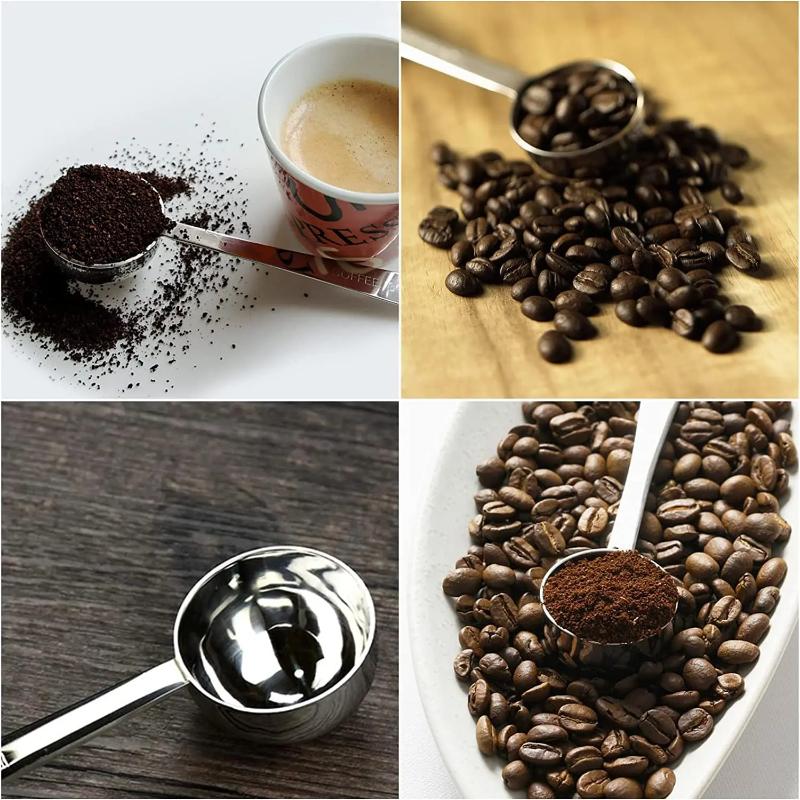 304 Stainless Steel Measuring Spoons in Various Specifications Milk Powder Measuring Spoons and Coffee Roasting Measuring Spoons