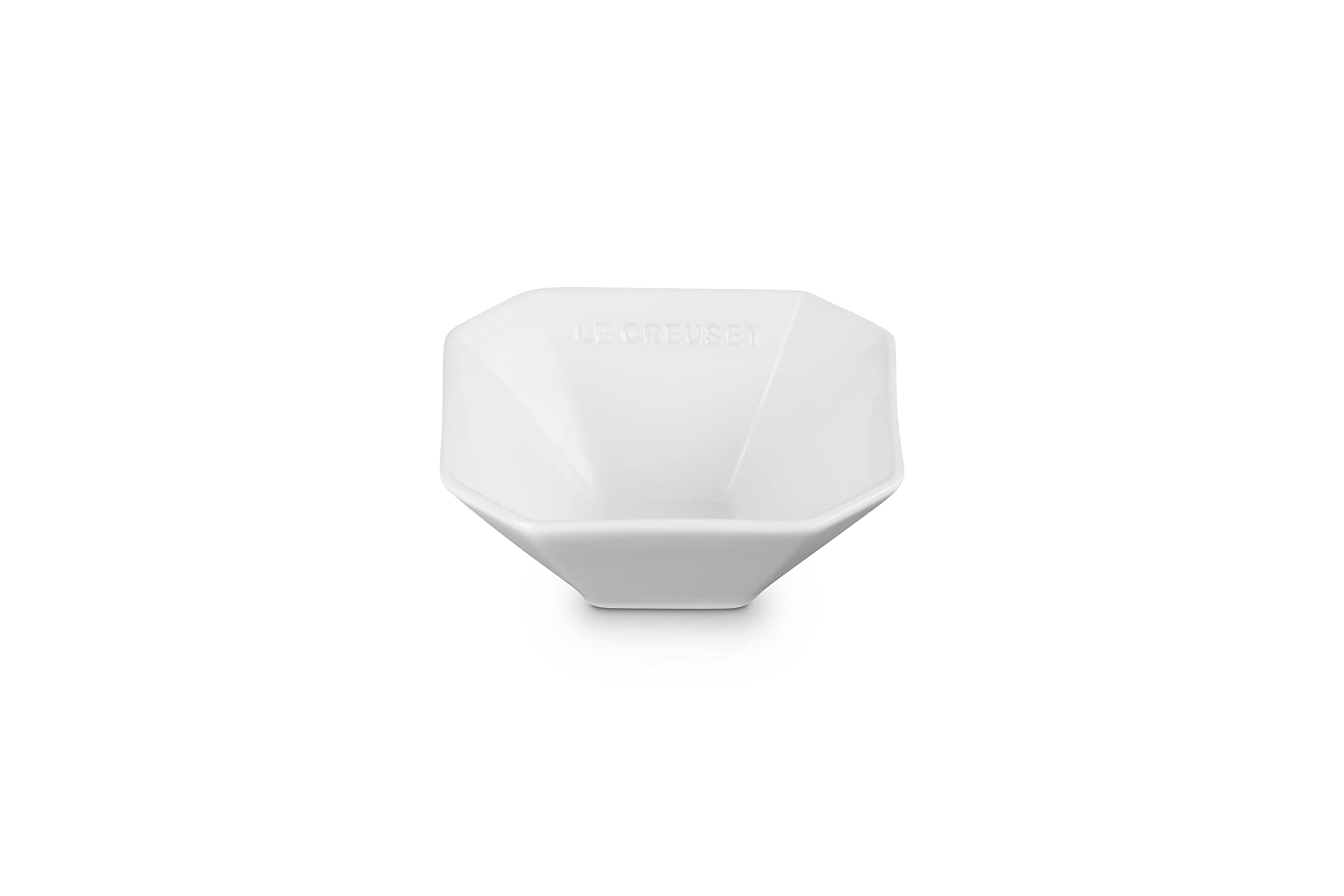 

Le Creuset Deep Plate Octagon Dish 12cm White Heat Resistant Cold Resistant Microwave Oven Safe Japanese [Authorized Product]