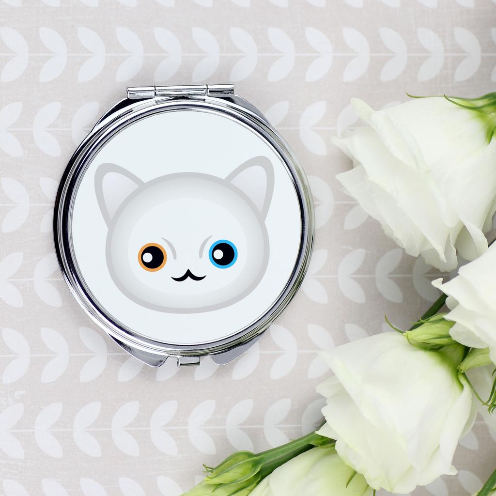 Khao Manee - pocket mirror for a purse by Art-Dog