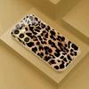 Leopard Print Splicing Electroplated Glass Phone Case Suitable for Samsung Galaxy S26 S25 S24 S22 S21 S20FE/Ultra/Plus Anti Drop