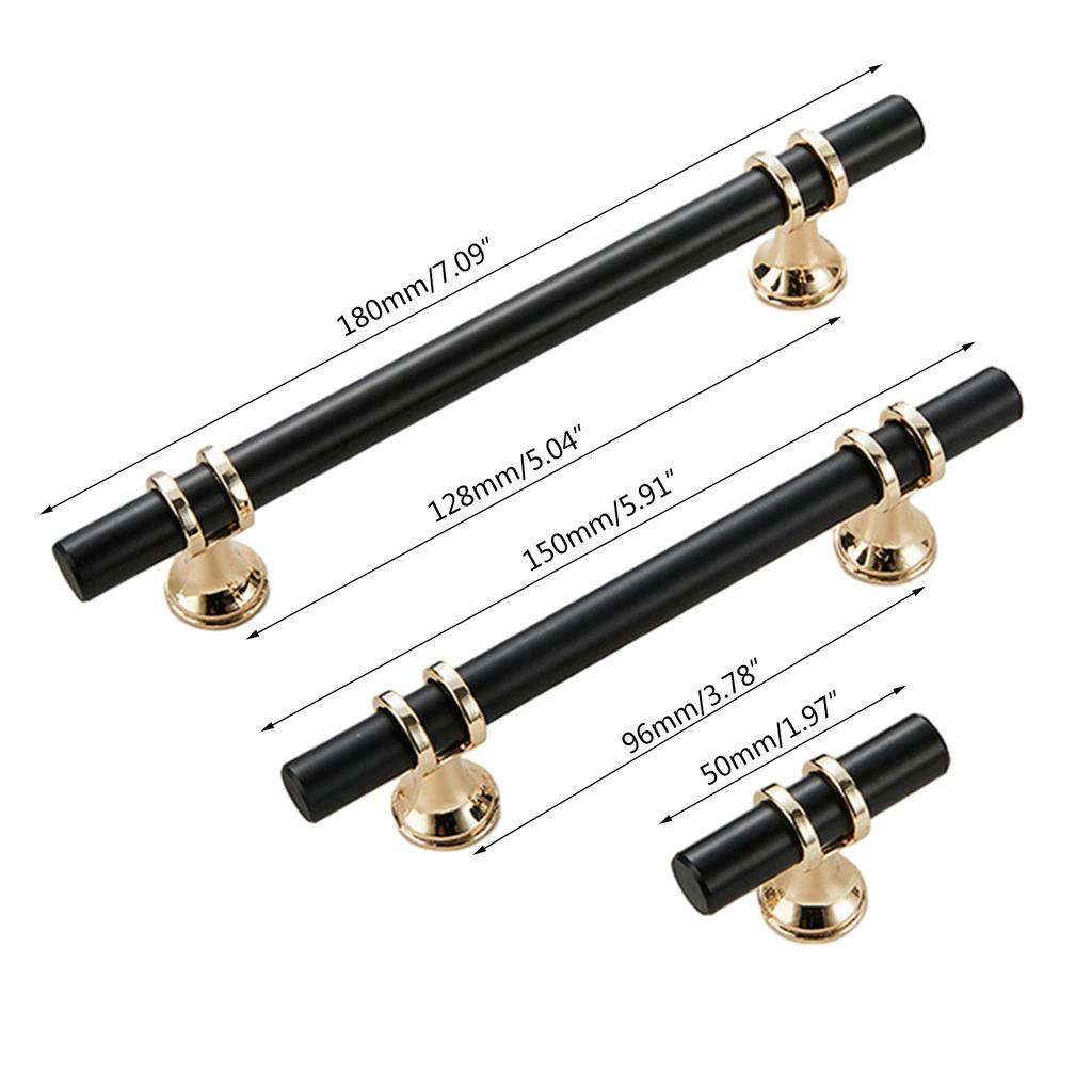 2pcs/set Stylish Pull Handles for Cabinets & Furniture Trendy Functional T Shaped Drawer Handles for Kitchen & Bathroom