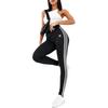 Adidas Originals 3 Stripes Tight Casual Butt-Lifting Side Stripe Leggings Women Leggings Black H09426