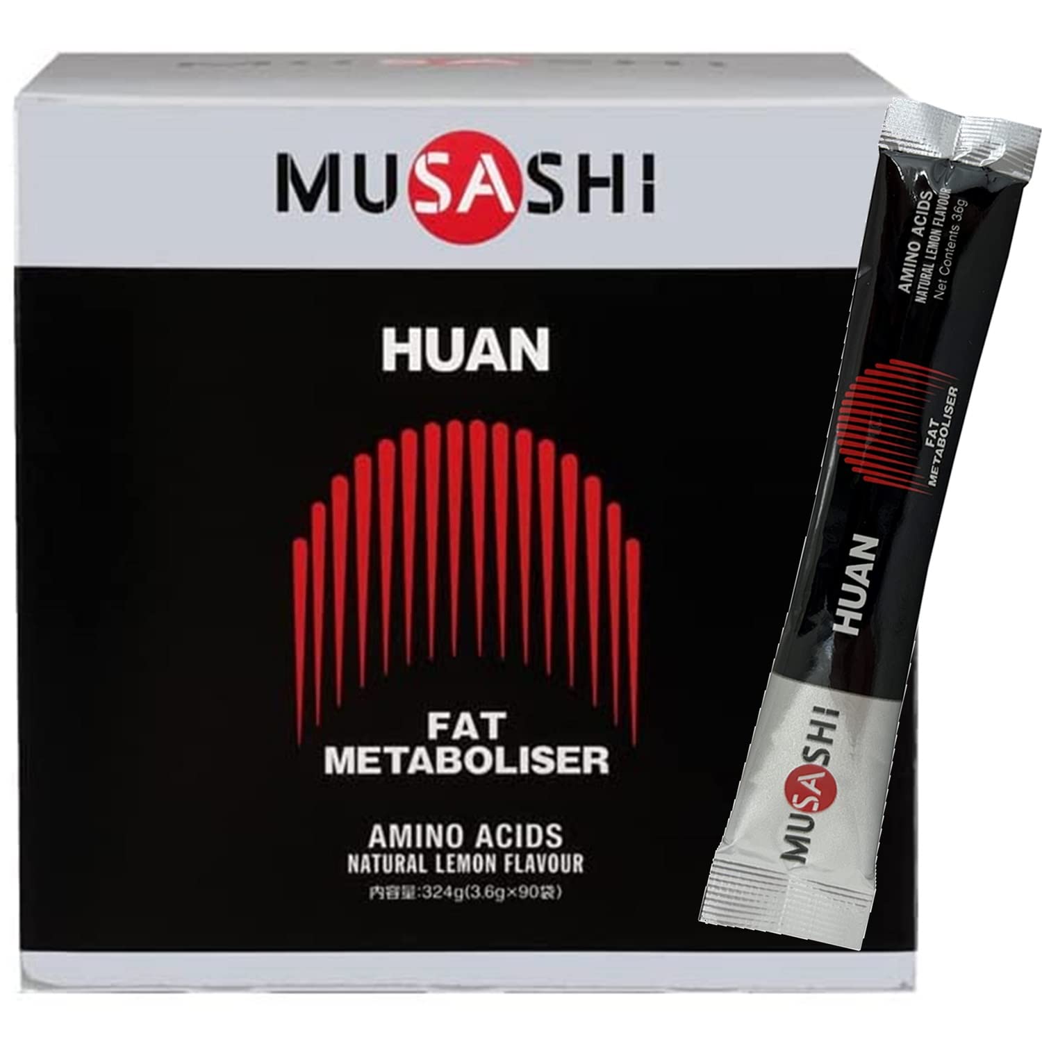 

MUSASHI HUAN sticks of 90 pieces