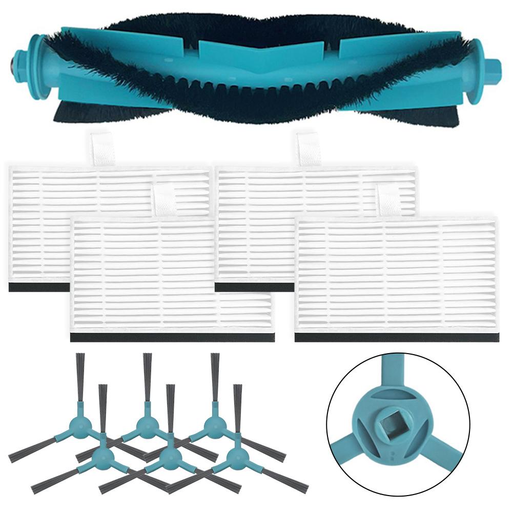 1 Set For Ultenic D10 Main Side Brush Filter Kit Vacuum Cleaner Accessories Household Supplies Cleaning Spare To Replace
