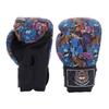 Top King Wild Tiger Muay Thai Boxing Gloves Black 14OZ