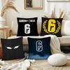 Poszewka na poduszkę Rainbow Six Siege Modna kwadratowa poszewka Sypialnia Sofa Pokój Ins Dekoracja Wypoczynek Poszewka na poduszkę