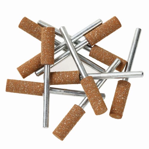 Daitec Japan DF3 Rubber Grinding Wheel, 6 x Width 17 x Shaft 3, #320, Pack of 10, for Polishing and Finishing (#320)