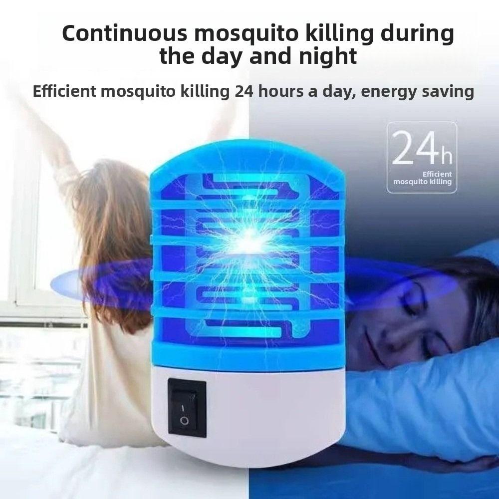 Safety Mosquito Repellent Lamp Blue Light Mosquito Trap Electric Mosquito Killer  Indoor Household