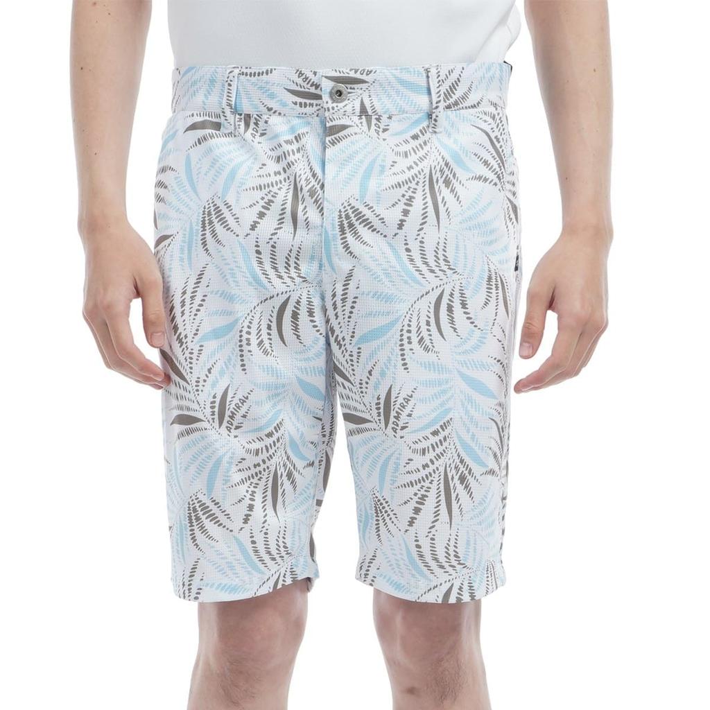 Admiral Golf Resort Print Shorts ADMA530 Men's White