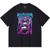 230 g/m² 100% Baumwolle Heavy Metal T-Shirt Rockband Beliebte Musik Druck Unisex Schweres Baumwoll-T-Shirt