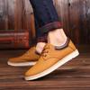 Leather Casual Shoes For Men  Autumn Winter Original  Luxury Platform Oxfords Shoes Male Walking Breathable Sneakers