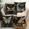 Butterfly Throw Pillow Cover, Animal-print Home Decor Sofa Bedroom Cushion Cover