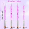 4 Pcs French Manicure Brush Gel Acrylic Nail Brushes Nail Art Brushcure Tool With Dotting Tool Double-Ended Art Pen for Manicure Cuticle Clean Up