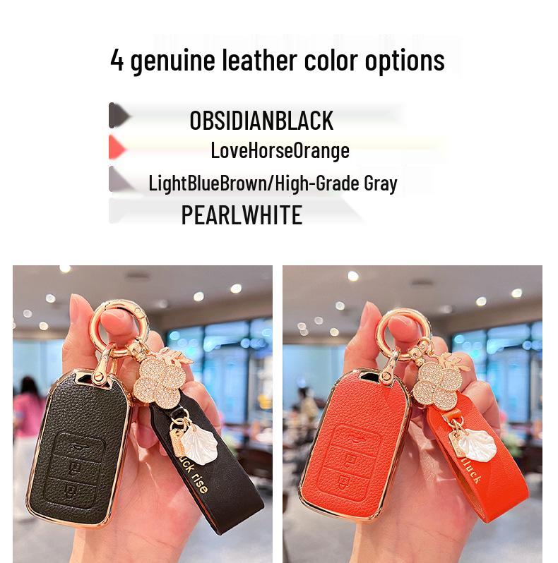 BT Car Key Case for 10th Gen CRV, Civic, Accord, Avancier, URV, Inspire, Haoying, and Lingpai