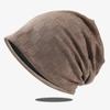 2027 NEW KJ Custom Lightweight Checked Reversible Slouchy Beanie Sleeping Chemo Cap  Blank