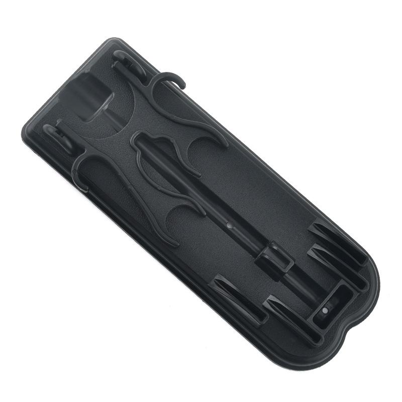 

Пластиковая подставка для ножей Бытовая подставка для хранения кухонных ножей Съемный и складной держатель для ножей Бытовой кухонный инструмент для хранения