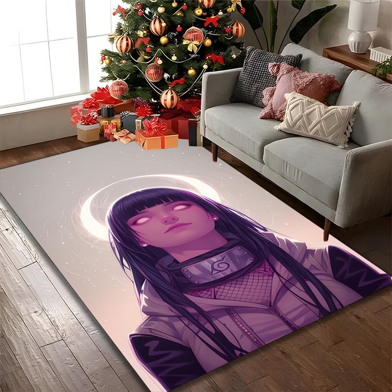 [naruto Printed Carpet] Non-slip Office Rug, Cozy Area Carprt for Living Room Use, Soft Home Sofa Chair Mat