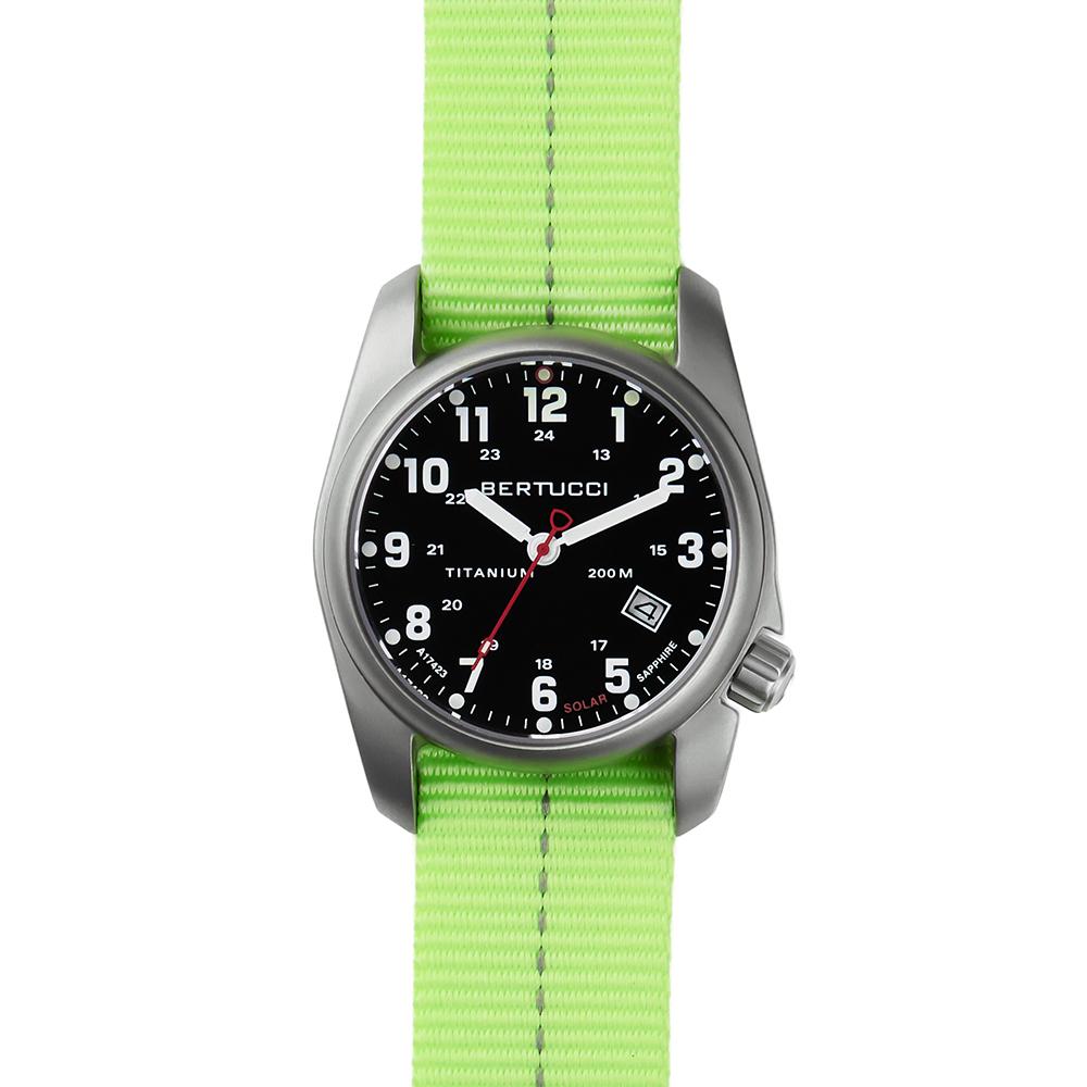 Beleutuchi B-Type Heavy Duty Nylon Nato Band 22Mm Glow Drap