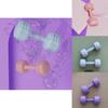 Charming Pink Orange And Blue Dumbbells For Women Ideal For Home Workouts