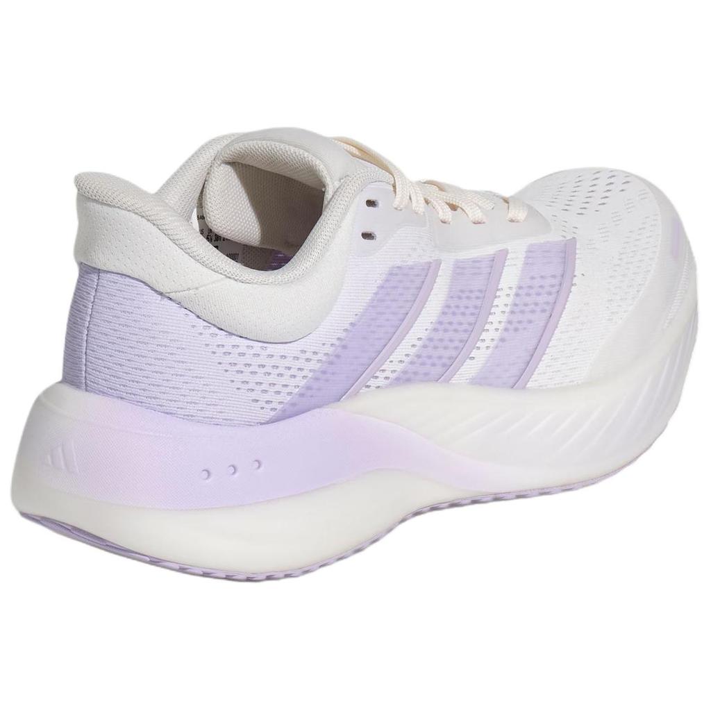 Adidas Cushionnova Comfortable Slip-Resistant Durable Rebound Running Shoes Women sneaker White Light-Purple KI2352