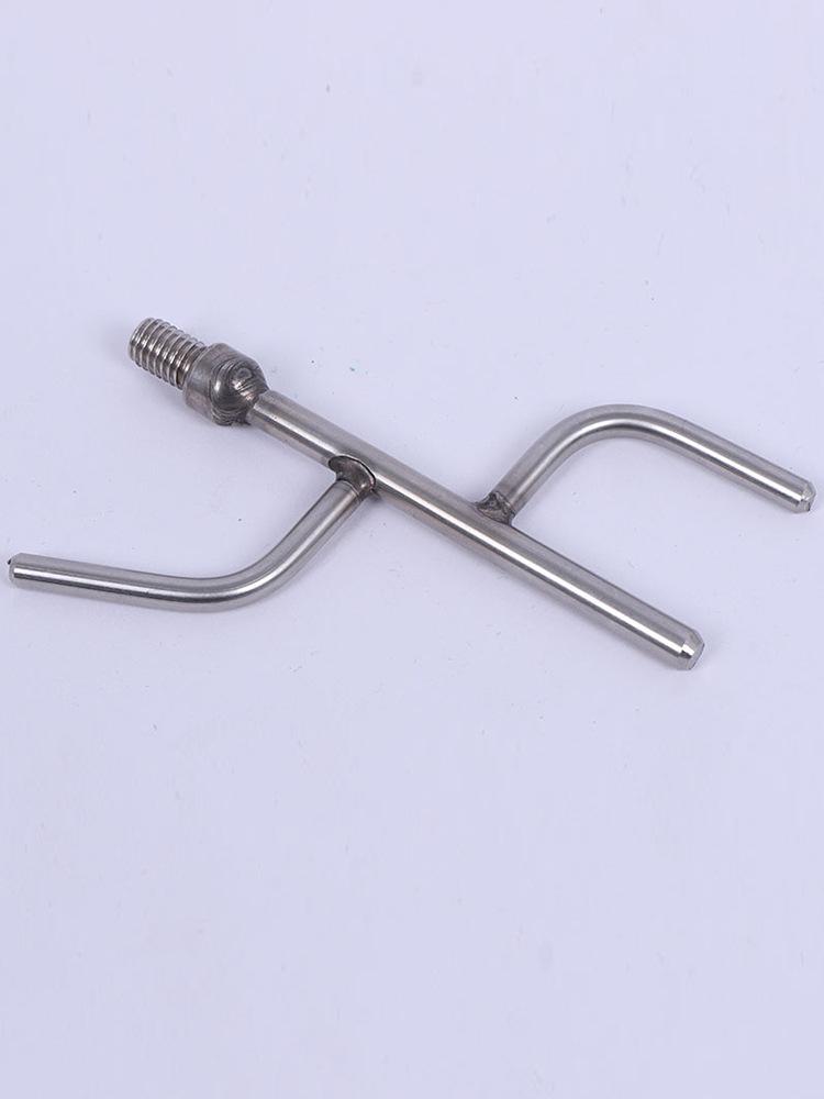 Telescopic Wire Pulling & Clothes Hanging Hook for Outdoor Use