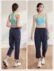 Plus Size Women's Slimming Quick-Dry Harem Pants - Lightweight, Loose, and Cropped for Summer Comfort