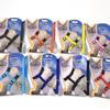 High Quality Eco-Friendly Nylon Plaid Cat Leash Set and Chest Harness with Fur Decoration Buckle Closure for Outdoor Walking