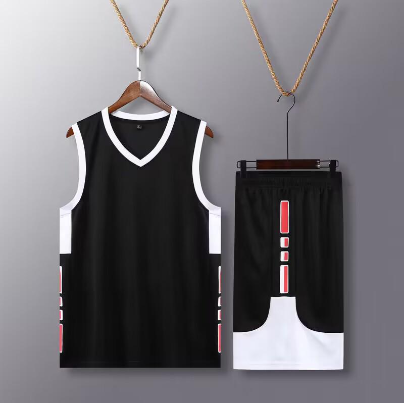 Custom Plus Size Men's Basketball Training Uniform Set