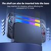 Transparent Protector Cover Anti-Scratch Protective Case Shockproof Game Console Cover Split Design for Switch 2 Accessories