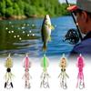 Soft Material Rubber Squid Skirts Soft Rubber Luminous Fishing Lures  Trolling Fishing