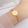 Double Sided Solomon Hexagram Pendant Titanium Steel Bracelet For Women Delicate And Elegant