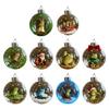 Animal Shape Holiday Ornament Shatterproof Acrylic Sphere Festival Tree Decoration for Christmas Tree Mantels Tabletop